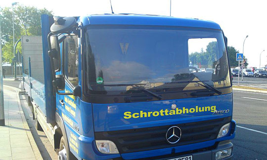 Schrotthandel Metzler Essen - LKW Schrotthandel Metzler Essen - LKW